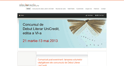 Desktop Screenshot of bibliofagia.ro